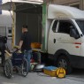 휠체어수리 및 세척봉사 활동 